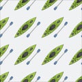 Kayaking Pattern XVIII Royalty Free Stock Photo