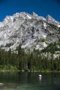 Canoe in Lake Royalty Free Stock Photo