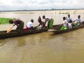 THE CANOE RACE AMONG PEOPLES OF THE LAGOON IN COTE D'IVOIRE