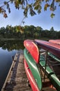 Canoe Rental Lake Huron Royalty Free Stock Photo