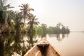 Canoe ride in Africa Royalty Free Stock Photo