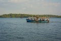 Canoe trip through Astamudi Lake, Munroe Island