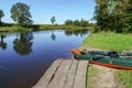 Canoeing trip on the river. Rafting in kayaks. Active recreation on the water