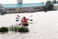 Canoers Royalty Free Stock Photo