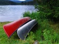 Canoes Royalty Free Stock Photo