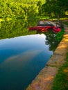 Canoes at dock 4