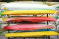 Canoes on Racks