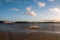 Canoes on the river in Guarda do Embau , Santa Catarina Royalty Free Stock Photo