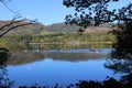 Canoes on Ullswater, English Lake District Royalty Free Stock Photo