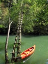 Canoing adventure Royalty Free Stock Photo