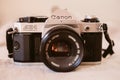 Canon AE 1 film camera 35mm.