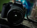Canon eos camera Royalty Free Stock Photo