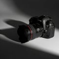 Canon EOS 5D DSLR camera with Royalty Free Stock Photo
