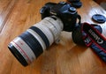 Canon EOS 40D with 100-400 Lens