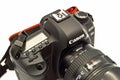 Canon EOS 5D Mark II body digital SLR camera Royalty Free Stock Photo