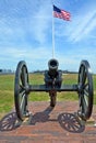 Canon Fort Sumter Royalty Free Stock Photo