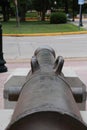Canon on the grounds of the Missouri State Capitol