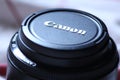 A canon lens cap