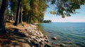 Canon R6 Captures Flathead Lake Forest & Shelter Island View