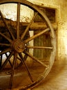 Canon Wheels Royalty Free Stock Photo