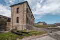 Canons and Officer`s house at Charles Fort in Ireland