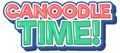 Canoodle time isolated word text Royalty Free Stock Photo