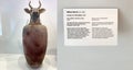 Canopic Jar, Elk, 1993 by William Morris a glass artist