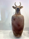 Canopic Jar, Elk, 1993 by William Morris a glass artist