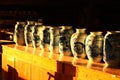Canopic jars ,Jingdezhen China Royalty Free Stock Photo