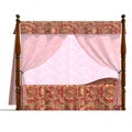 Canopy bed of louis XV. Royalty Free Stock Photo