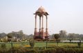 Canopy of George V at India Gate, Delhi Royalty Free Stock Photo