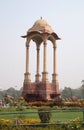 Canopy of George V at India Gate, Delhi Royalty Free Stock Photo