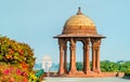 Canopy of the North Block of the Secretariat Building in New Delhi, India