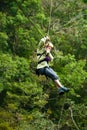 Canopy Tour Royalty Free Stock Photo