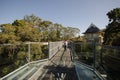 Canopy walks at Queen sirikit botanic garden Chiang Mai, Thailand Royalty Free Stock Photo