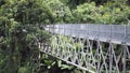 Canopy walks to explore nature. Canopy walks at Queen sirikit botanic garden Chiang Mai, Thailand. Royalty Free Stock Photo