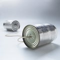 Cans Royalty Free Stock Photo