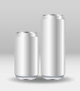 Cans aluminium products branding icons