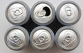 Cans of beer Royalty Free Stock Photo