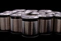 Cans Royalty Free Stock Photo
