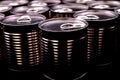 Cans Royalty Free Stock Photo