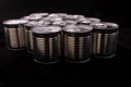 Cans Royalty Free Stock Photo