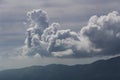 A spectacular cloud over the Cansiglio plateau