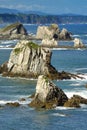 Cantabric Sea Clifs near the Silent Beach, Spain