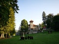 Cantacuzino Castle from Busteni, Romania