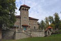 Cantacuzino Castle in Busteni, Romania Royalty Free Stock Photo