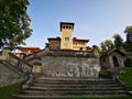 Cantacuzino Castle from Busteni, Romania