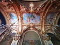 Cantacuzino Palace interior - ceiling paintings