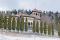 The Cantacuzino Palace Palatul Cantacuzino from Busteni Royalty Free Stock Photo