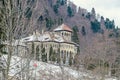 The Cantacuzino Palace Palatul Cantacuzino from Busteni Royalty Free Stock Photo